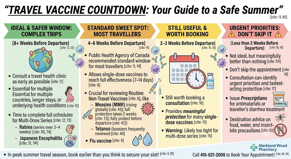Travelling This Summer? Here's Which Vaccines You Need and When to Book